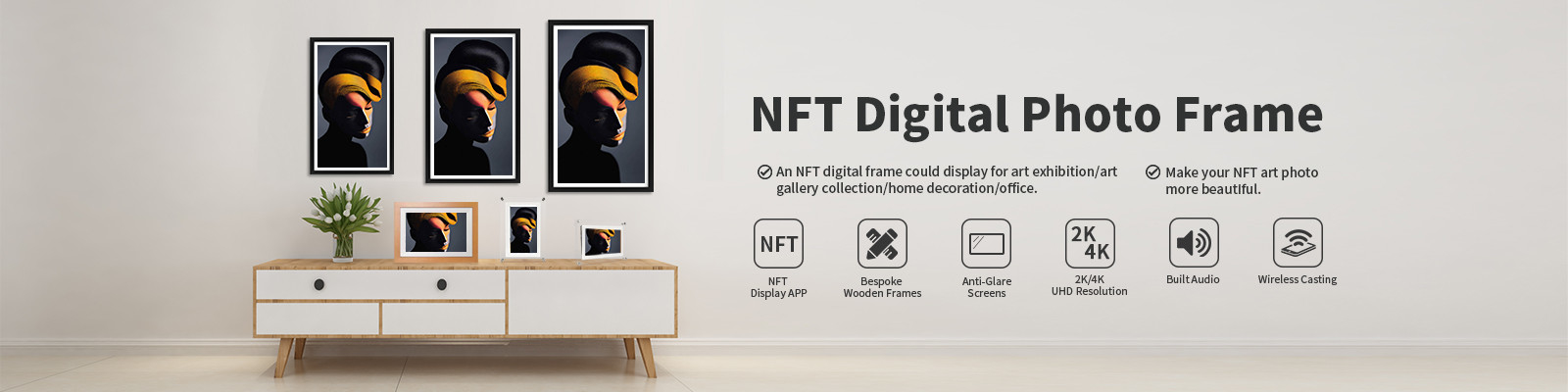 Het Digitale Kader van NFT
